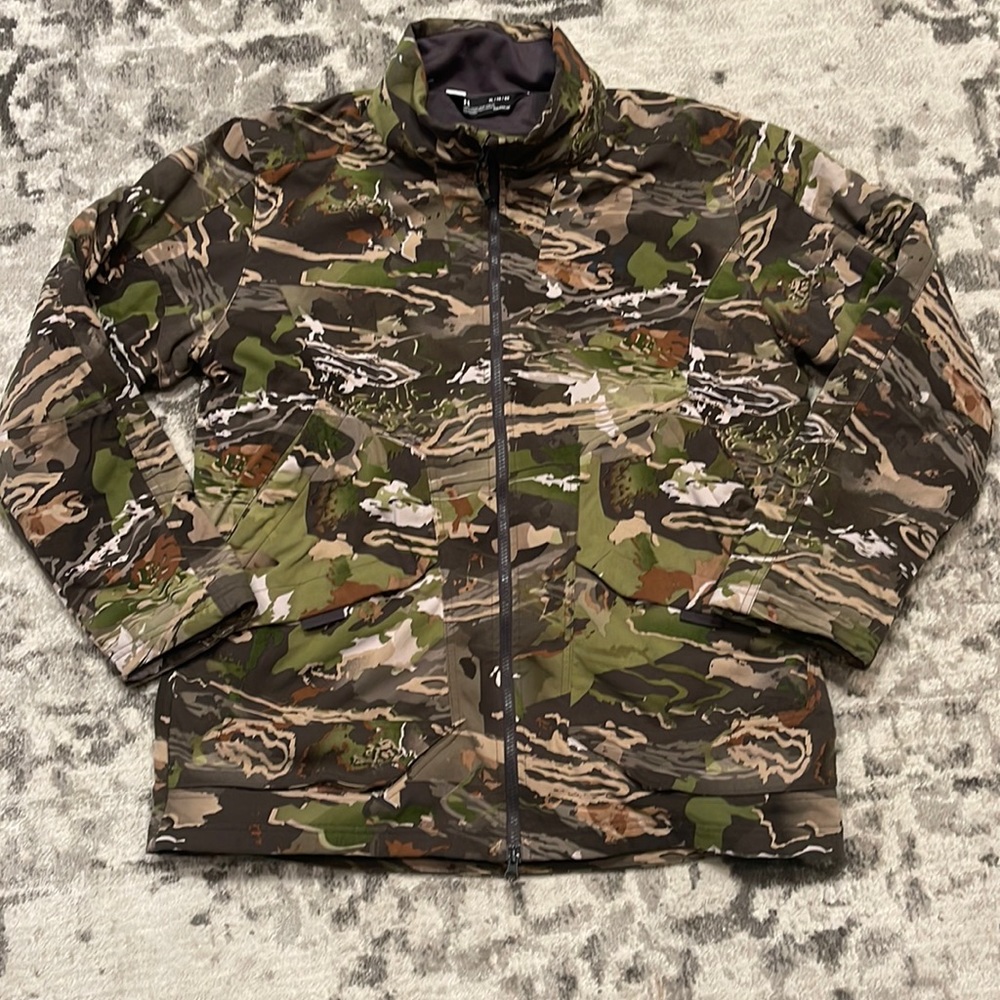 Under Armour Forest Camo Coat and Pants